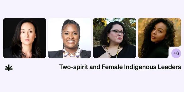 two spirit and female indigenous cannabis leaders